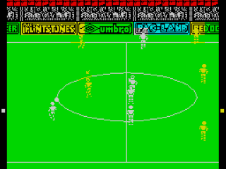 Peter Beardsley's International Football screenshot 2 for ZX Spectrum